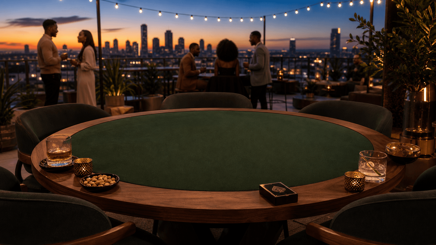 The Rooftop table theme